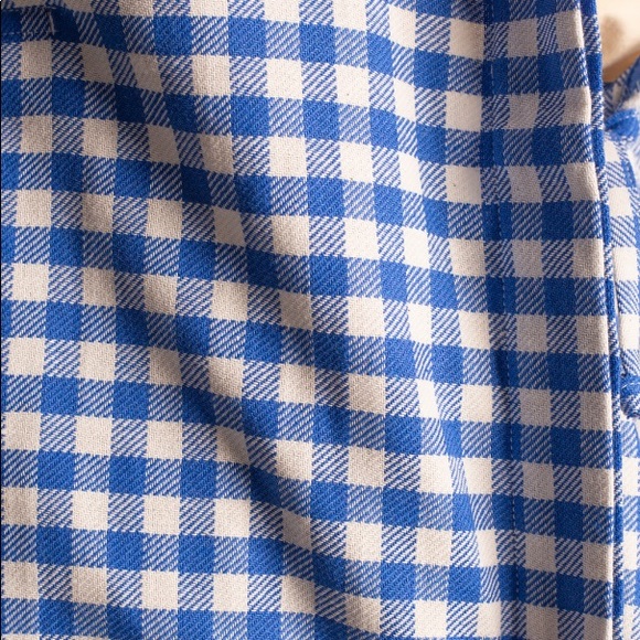 Holzweiler Blue Check Oversized Button Down Shirt - Picture 7 of 9